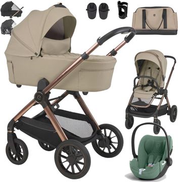 Espiro CODE wózek 3w1 + fotelik Cybex CLOUD T i-Size