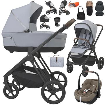 Espiro MILOO 2.0 wózek 3w1 + fotelik Maxi Cosi PEBBLE 360 PRO 2