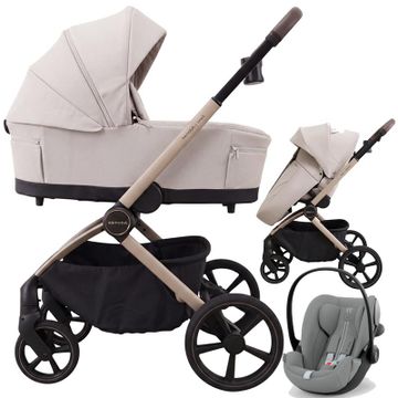 Adamex COMO wózek 3w1 + fotelik Cybex CLOUD G3