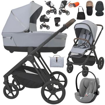 Espiro MILOO 2.0 wózek 3w1 + fotelik Cybex CLOUD G i-Size