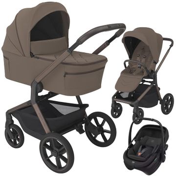 Espiro NOBLE wózek 3w1 + fotelik Maxi Cosi CORAL SLIDE PRO