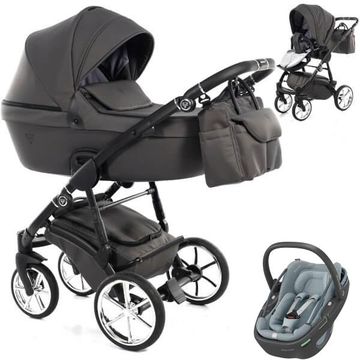 JUNAMA TERMO LINE TEX wózek 3w1 z fotelikiem MAXI COSI CORAL 360