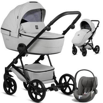 TUTIS VIVA 5+ wózek 3w1 + fotelik Cybex CLOUD T i-Size