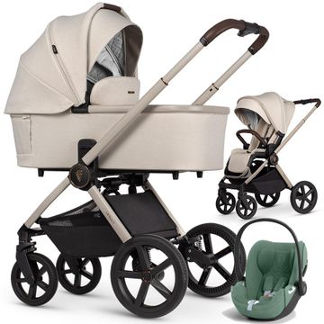 VENICCI TINUM Upline 2 wózek 3w1 | Cybex Cloud T i-Size