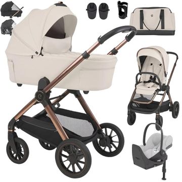 Espiro CODE wózek 4w1 + fotelik Cybex CLOUD T i-Size + baza