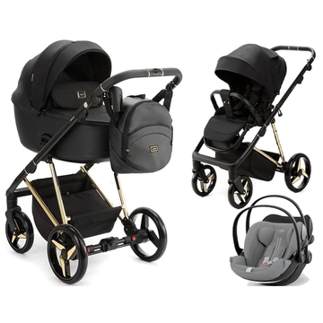 Adamex BLANC Special Edition 3w1 z fotelikiem Cybex Adamex BLANC SPECIAL EDITION wózek 3w1 z fotelikiem Cybex CLOUD G i-Size