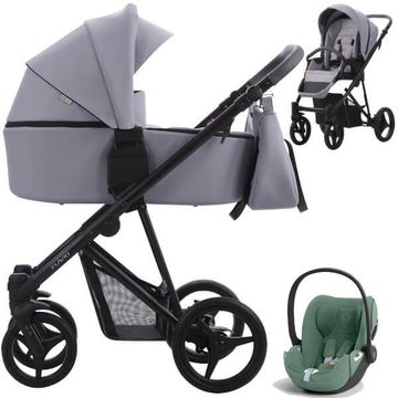 BEBETTO FLAVIO PRO wózek 3w1 + fotelik Cybex CLOUD T i-Size