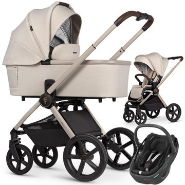 VENICCI TINUM Upline 2 wózek 3w1 | Maxi Cosi Coral 360