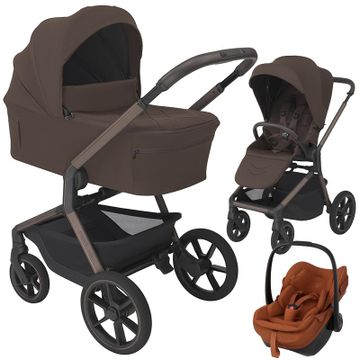 Espiro NOBLE wózek 3w1 + fotelik Maxi Cosi PEBBLE SLIDE PRO