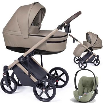 COLETTO FADO ECO wózek 3w1 + fotelik Cybex CLOUD T i-Size