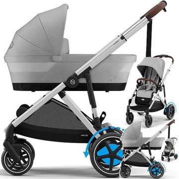 CYBEX E-GAZELLE S wózek 3w1 + fotelik Cybex CLOUD G i-Size