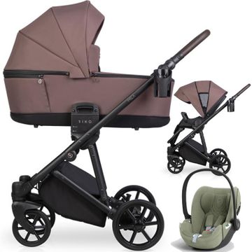Riko MILA wózek 3w1 + fotelik Cybex CLOUD T i-Size