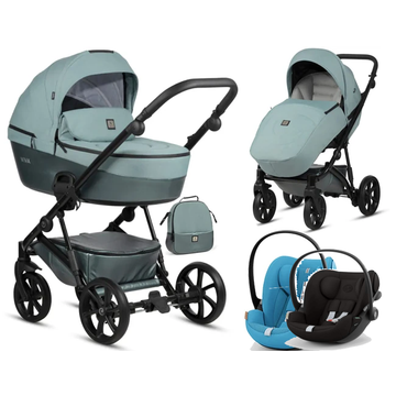 TUTIS VIVA 5+ wózek 3w1 z fotelikiem Cybex CLOUD G i-Size