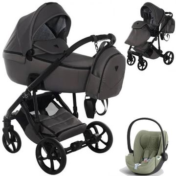 JUNAMA TERMO V3 wózek 3w1 z fotelikiem Cybex CLOUD T i-Size