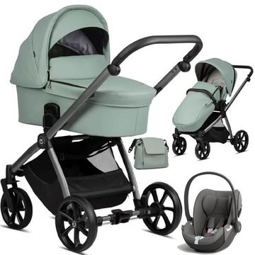 TUTIS MIO wózek dziecięcy 3w1 + fotelik Cybex CLOUD T i-Size