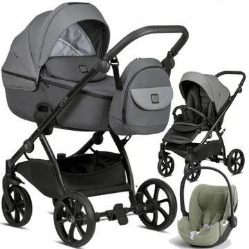TUTIS UNO 5+ wózek 3w1 z fotelikiem CYBEX CLOUD T i-Size
