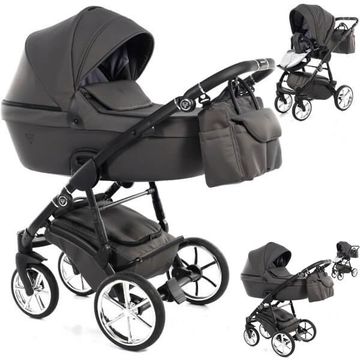 JUNAMA TERMO LINE TEX wózek 3w1 z fotelikiem MAXI COSI CORAL 360
