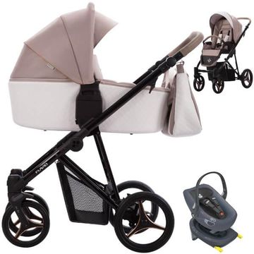 BEBETTO FLAVIO wózek 3w1 z fotelikiem SWANDOO ALBERT 1.2
