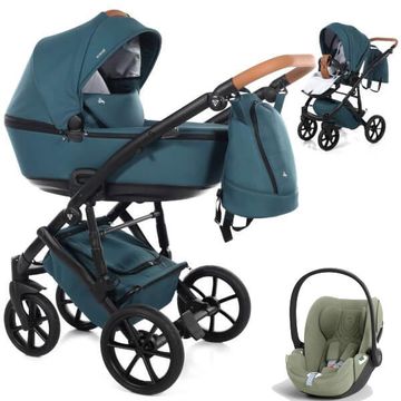 JUNAMA SPACE wózek 3w1 z fotelikiem Cybex CLOUD T i-Size