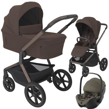 Espiro NOBLE wózek 3w1 + fotelik Britax BABY-SAFE PRO
