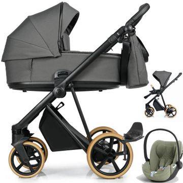 Roan IVI 2.0 wózek 4w1 + Cybex CLOUD T i-Size + baza