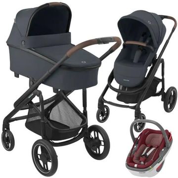 MAXI COSI PLAZA PLUS wózek 3w1 z fotelikiem Maxi Cosi Coral 360