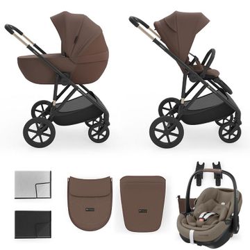 Kinderkraft PRIME 3 wózek 3w1 z fotelikiem Maxi Cosi PEBBLE 360 PRO 2