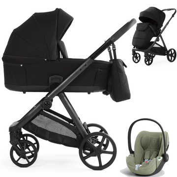 Adamex SIGMA NATURA wózek 3w1 + fotelik Cybex CLOUD T i-Size