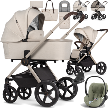Venicci UPLINE 2 wózek 4w1 z fotelikiem Cybex CLOUD T i-Size + baza