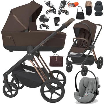 Espiro MILOO 2.0 wózek 3w1 + fotelik Cybex CLOUD G3 i-Size