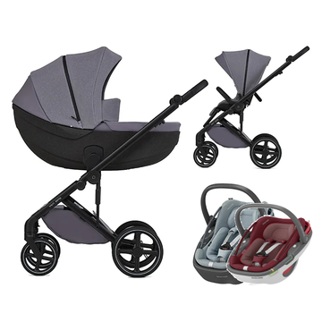 Anex MEV wózek 3w1 z fotelikiem Maxi Cosi CORAL 360