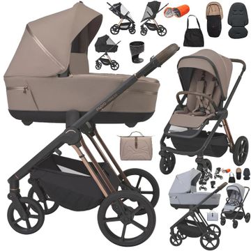 Espiro MILOO 2.0 wózek 4w1 + fotelik Cybex CLOUD T i-Size + baza