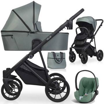 Riko VELAR wózek 3w1 z fotelikiem Cybex CLOUD T i-Size