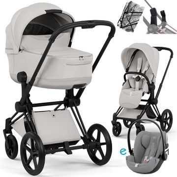 Cybex e-PRIAM 5.0 STYLE wózek 3w1 + fotelik Cybex CLOUD G i-Size