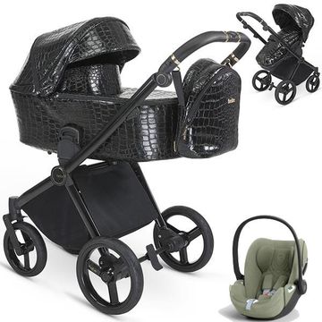 Ibebe GLOSS wózek 3w1 z fotelikiem Cybex CLOUD T i-Size