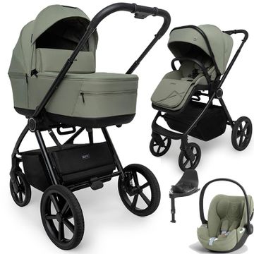 Muuvo ONE wózek 4w1 + fotelik Cybex CLOUD T + baza T