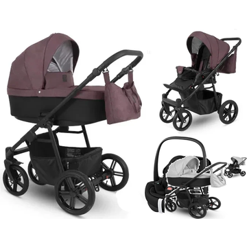 CAMARELO PICCO wózek 3w1 z fotelikiem Maxi Cosi PEBBLE 360 PRO 2