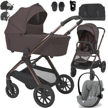 Espiro CODE wózek 3w1 + fotelik Cybex CLOUD G3