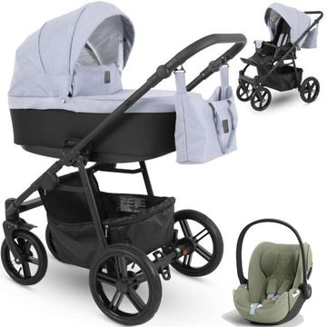 CAMARELO PICCO wózek 3w1 z fotelikiem Cybex CLOUD T i-Size