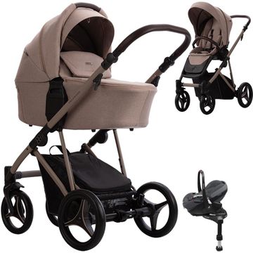 Bebetto PELPASSO wózek 4w1 + fotelik Maxi Cosi PEBBLE 360 PRO 2 + baza