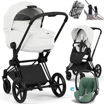 Cybex e-PRIAM 5.0 STYLE wózek 3w1 + fotelik Cybex CLOUD T i-Size