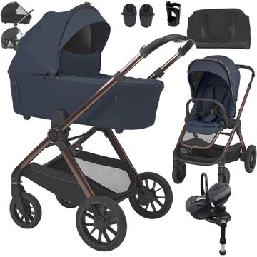 Espiro CODE wózek 4w1 + fotelik Maxi Cosi PEBBLE 360 PRO 2 + baza