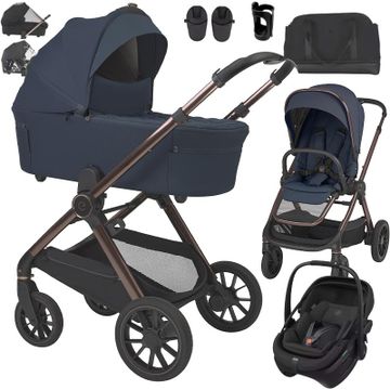 Espiro CODE wózek 3w1 + fotelik Maxi Cosi CORAL SLIDE PRO