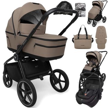 Muuvo FIVE wózek 3w1 + fotelik Maxi Cosi CORAL Slide PRO