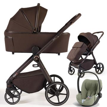 Dada Prams FLUX wózek 3w1 + fotelik Cybex CLOUD T 