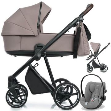 ROAN IVI 2.0 wózek 3w1 + fotelik Cybex CLOUD G i-Size