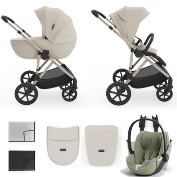 Kinderkraft PRIME 3 wózek 3w1 z fotelikiem Cybex CLOUD T i-Size