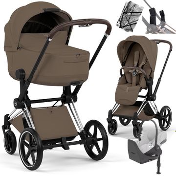 Cybex PRIAM 5.0 STYLE wózek 4w1 + Cybex CLOUD T i-Size + BAZA T