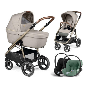 PEG PEREGO VELOCE TC BELVEDERE wózek 3w1 + fotelik Cybex CLOUD T i-Size