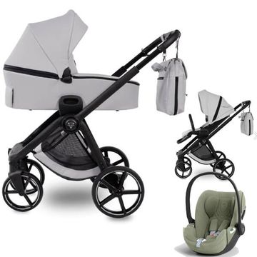 Junama MAMI wózek 3w1 z fotelikiem Cybex CLOUD T i-Size